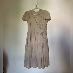 OAK + FORT Wrap Dress